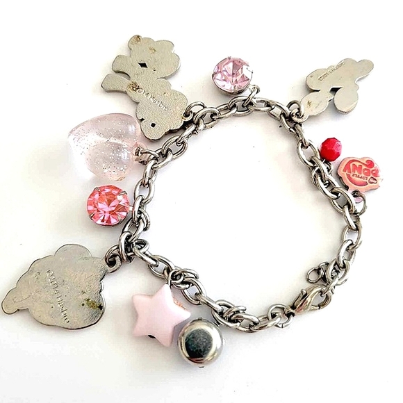 Two My Little Pony Twilight Sparkle Charm Bracelet Sets Pink & Green - Picture 9 of 9